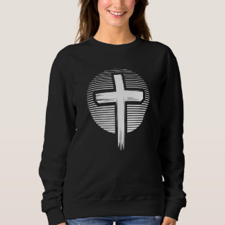 On The Cross Womens Sweatshirt