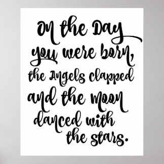 On the Day You Were Born Poster