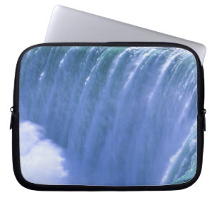 On the Edge of Powerful Niagara Falls, New York Laptop Sleeve