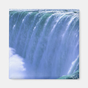 On the Edge of Powerful Niagara Falls, New York Magnet