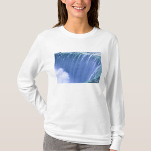 On the Edge of Powerful Niagara Falls, New York T-Shirt