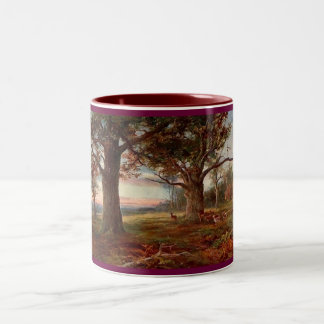 On-the-Edge-of-Sherwood-Forest Two-Tone Coffee Mug