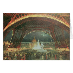 On the esplanade of the Champs de Mars