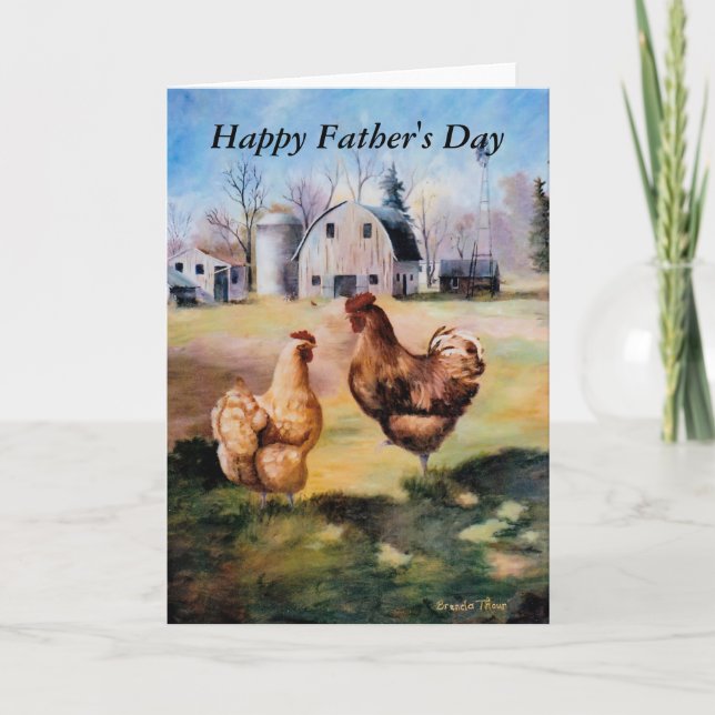 On the Farm Father's Day Card (Front)