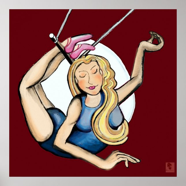 On the flying trapeze poster (Front)