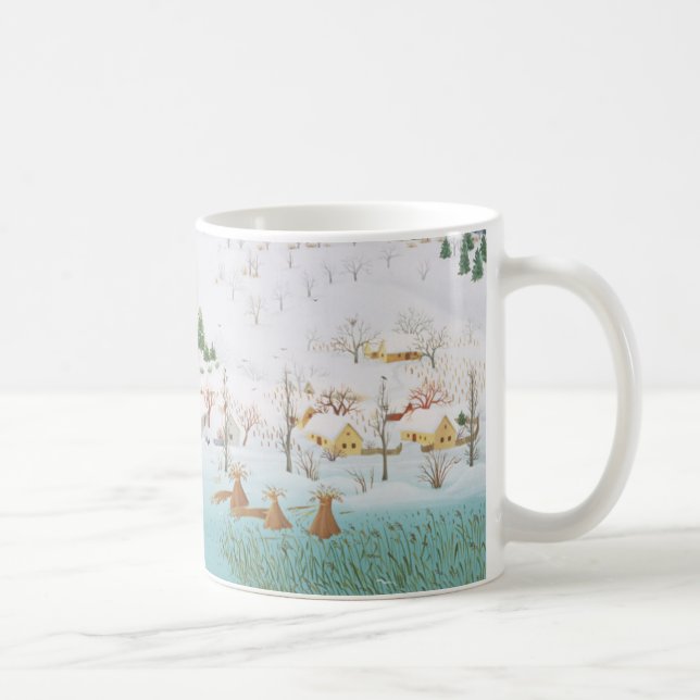 On the Frozen Lake 1987 Coffee Mug (Right)