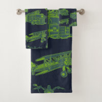 On the Go Blue & Green Moving Vehicles Cars Boys