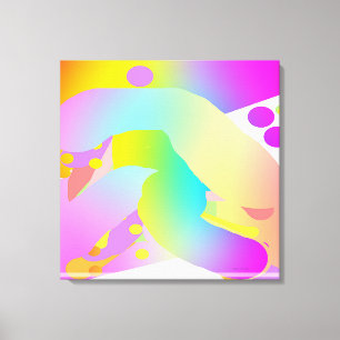 ON THE GO CANVAS PRINT