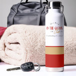 On the Go Mom Club It's a Lifestyle Fun Water Bottle<br><div class="desc">Waterbottle for an on the go Mom. The bottle is printed with "This is my life. On the go Mom Club .. it's not rushing, it's a lifestyle" and you can personalize with the est. year. Fun and useful gift for a wife, mom or friend in the "on-the-go mom club"....</div>