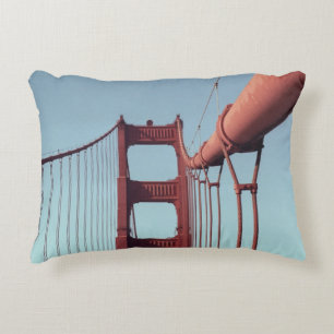 On The Golden Gate Bridge Accent Pillow