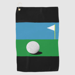 ON THE GREENS GOLF TOWEL
