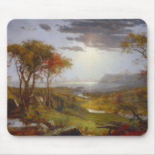 On the Hudson River, 1860 (oil on canvas) Mouse Pad