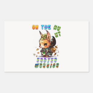 On The Hunt Easter Warrior Sticker