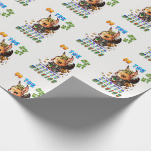 On The Hunt Easter Warrior Wrapping Paper