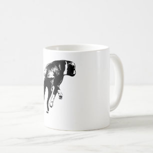 On the Move – Ink Mid-Stride Turn Coffee Mug