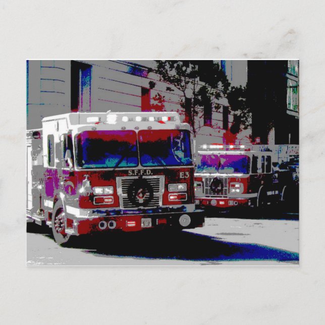 On The Move... Postcard (Front)