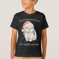 On The Naughty List And I Regret Nothing Rabbit Ch