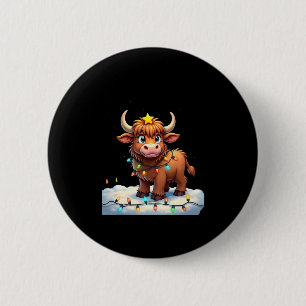 On The Naughty List And Reget Nothing Christmas Hi 2 Inch Round Button