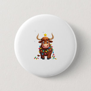 On The Naughty List And Reget Nothing Christmas Hi 2 Inch Round Button