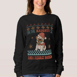 On The Naughty List Pug Sweatshirt