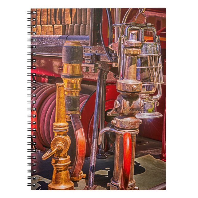 On The Old Firetruck Notebook (Front)