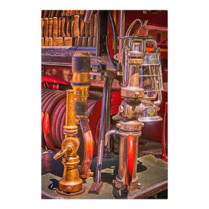 On The Old Firetruck Photo Print