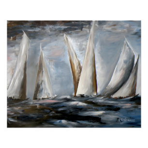 On the Open Sea Poster