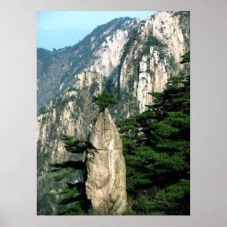On the Peak - Huangshan Poster