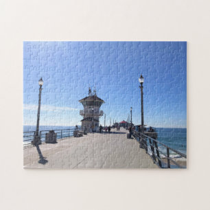 On the Pier, Huntington Beach, California Jigsaw Puzzle