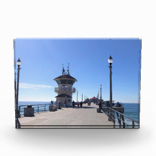 On the Pier, Huntington Beach, California Photo Block