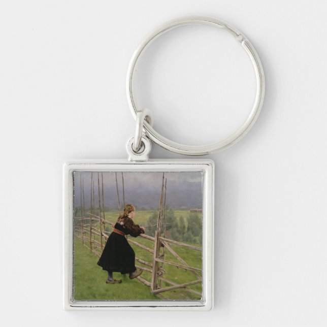 On the Plain Keychain (Front)