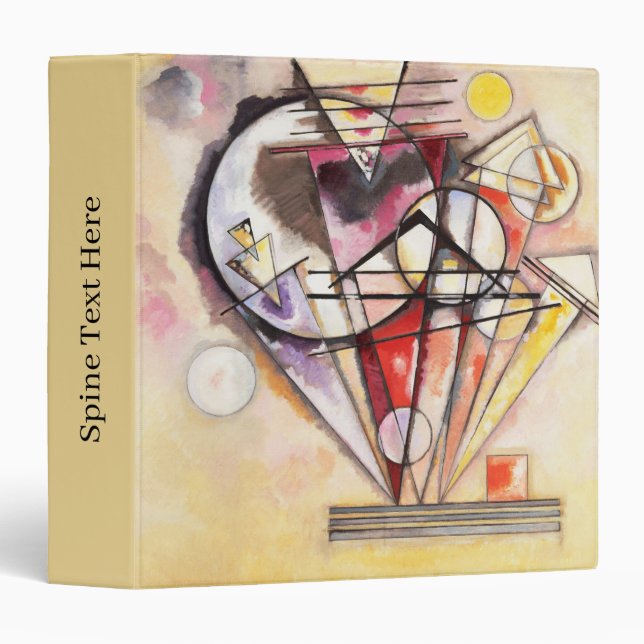 On the Points by Wassily Kandinsky Binder (Front/Spine)