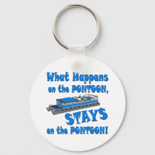 On the pontoon keychain