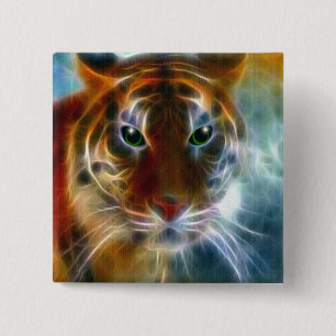 On The Prowl 2 Inch Square Button