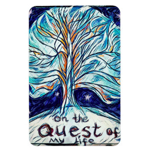 On the Quest of My Life - Tree - Stars Magnet