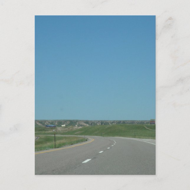 On the Road Postcard (Front)