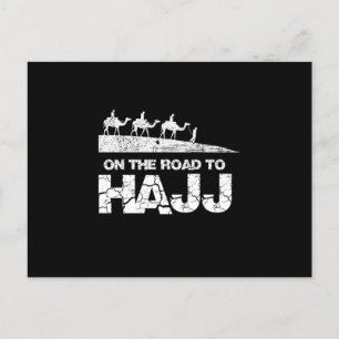 On The Road To Hajj Muslim Islam Mecca Mosque Gift Postcard