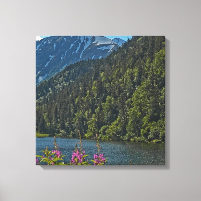 On The Road to Seward Alaska - A Fine Art Print (Front)