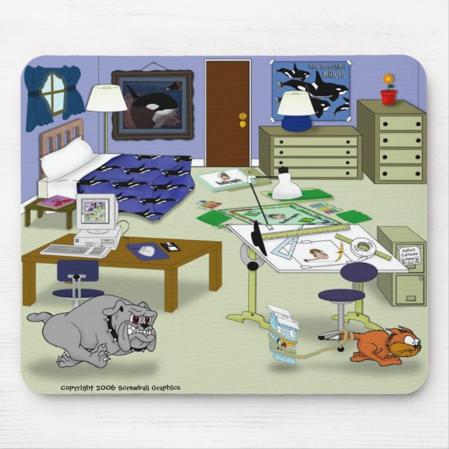 On The Run Mousepad (Front)