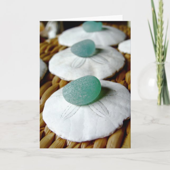 On The Sand Greeting Card (Front)