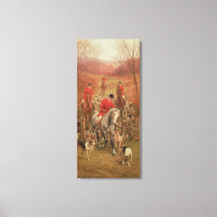 On the Scent, 1906 Canvas Print
