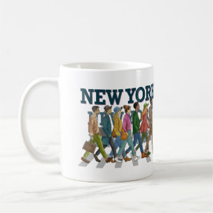 On The Sidewalks of New York Coffee Mug