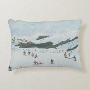 On the Slopes 1995 Accent Pillow