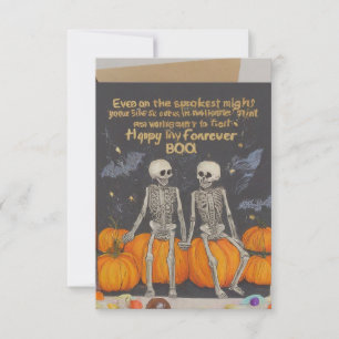 On the spookiest night, your love is my sweetest