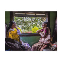 On the Sri Lankan train