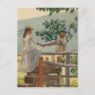 On the Stile Postcard