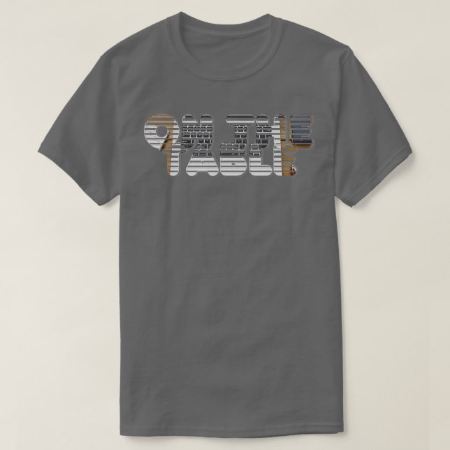 on the table T-Shirt (Design Front)