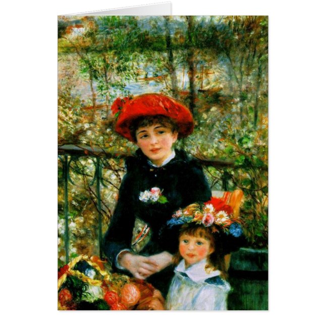 On the Terrace by Renoir (Front)