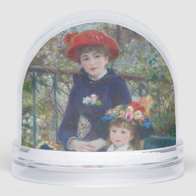 On the Terrace, Impressionist Portrait, Renoir (Avant)