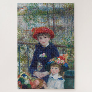 On the Terrace, Impressionist Portrait, Renoir Jigsaw Puzzle